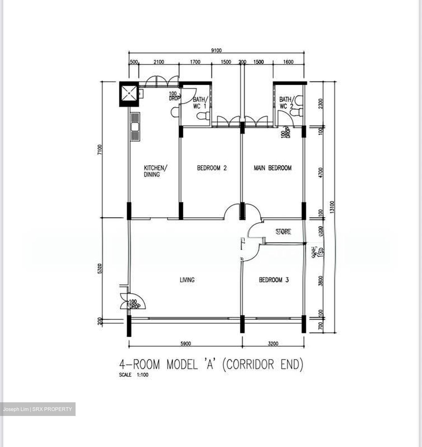 Blk 330 Serangoon Avenue 3 (Serangoon), HDB 4 Rooms #533621641